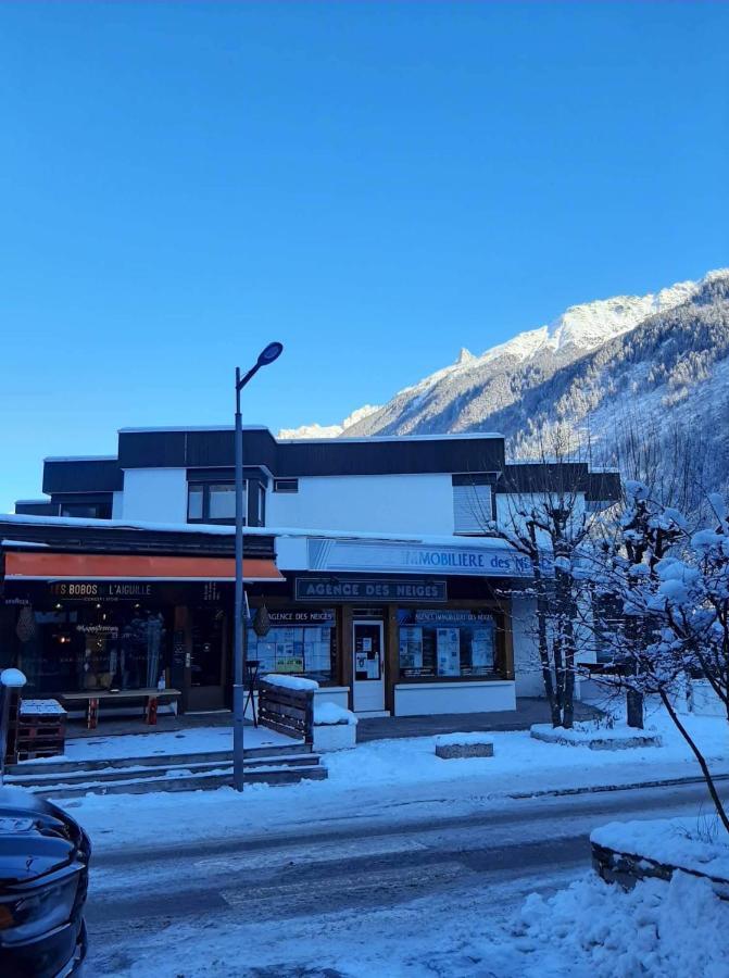 Chamonix Centre - Wifi - Parking - Res Aiguille Du Midi Apartment Exterior foto